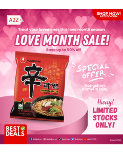 Nongshim Shin Ramyun Noodle Soup Spicy | 120g x 1