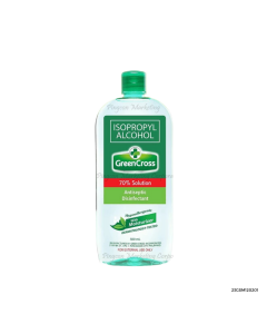 Green Cross Isopropyl Alcohol 70% Solution with Moisturizer | 500ml x 1