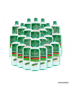 Green Cross Isopropyl Alcohol 70% Solution With Moisturizer | 500ml x 24