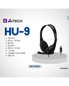 A4Tech HU-9 Omnidirectional Noise-canceling Mic. USB Headset