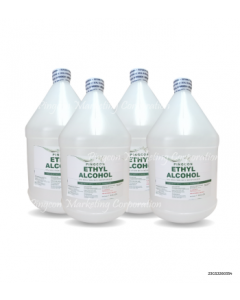 Rubbing Alcohol 70% Ethyl Apple Blast Scent Gallon x 4