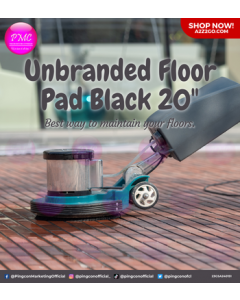Unbranded Floor Pad | Black 20" x 1
