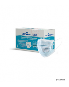 Life Defender Premium Disposable Facemasks | 3ply 50s