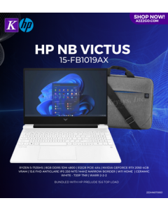 HP NB Victus 15-fb1019AX| Ryzen 5-7535HS | 8GB DDR5 1DM 4800 | 512GB PCIe 4x4 | NVIDIA GeForce RTX 2050 4GB VRAM