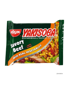 Nissin Yakisoba Pouch Savory Beef 59g x 1